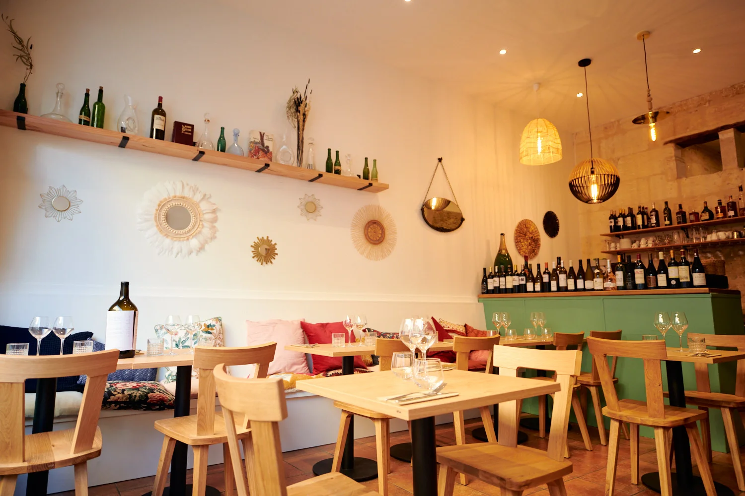 Restaurant L'Escalette Bordeaux — intérieur