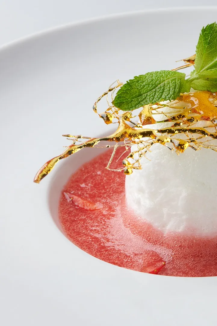 Île flottante — Photographie culinaire