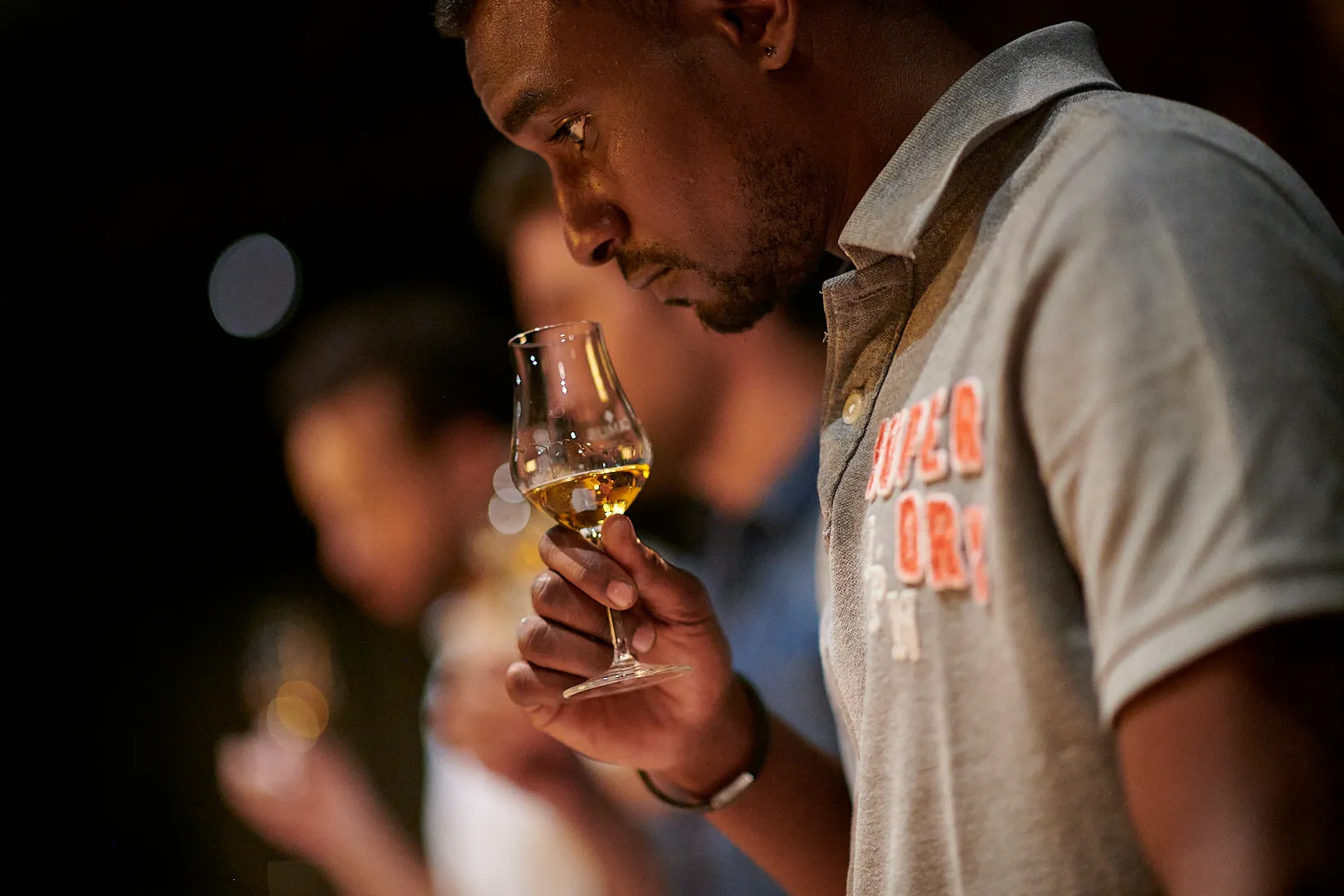 Dégustation cognac portrait photographie événementielle